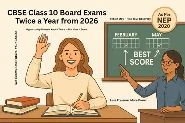 Cbse class 10 board exams twice a year from 2026
